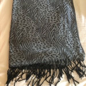 Cheetah print scarf
